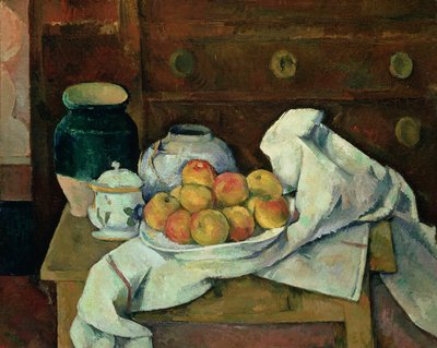 Natura morta con comò, c.1887-88 da Paul Cézanne